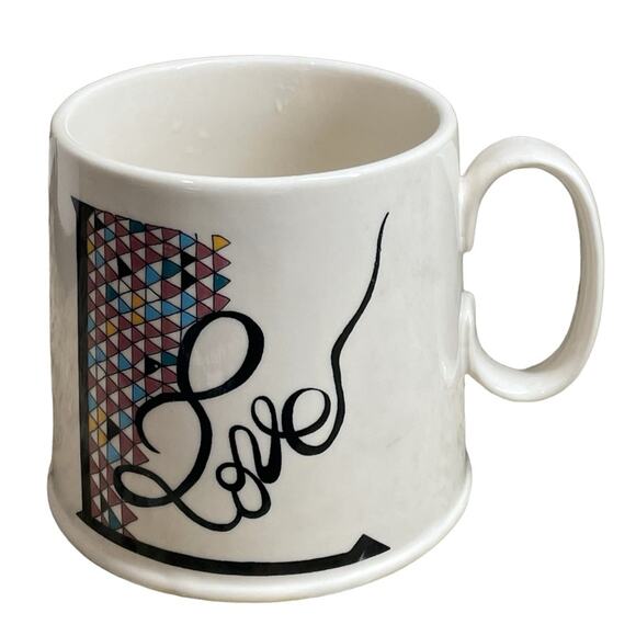 Anthropologie Multicolor Love Mug - Picture 1 of 4